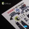 KELIK K72130 F-101 Voodoo - interior 3D decals for Revell kit 1/72